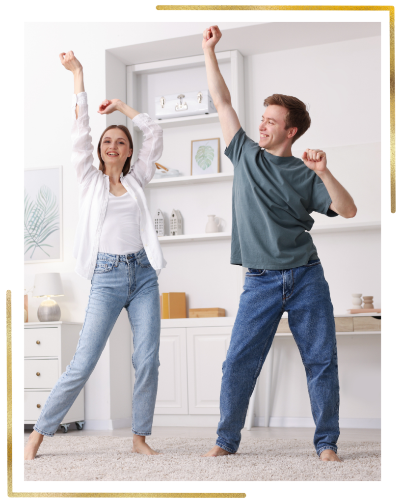 Répétition de danse romantique avant le mariage à Pessac.