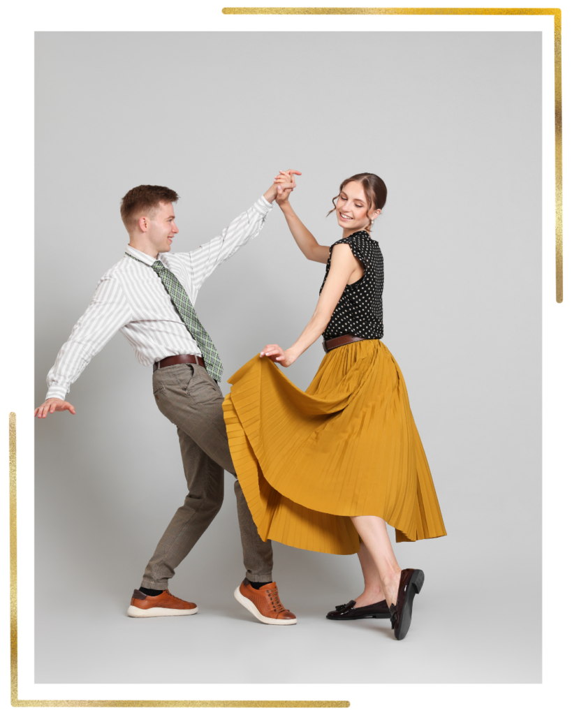 Répétition d'une danse simple et romantique à Fronsac avec VilaDanse.