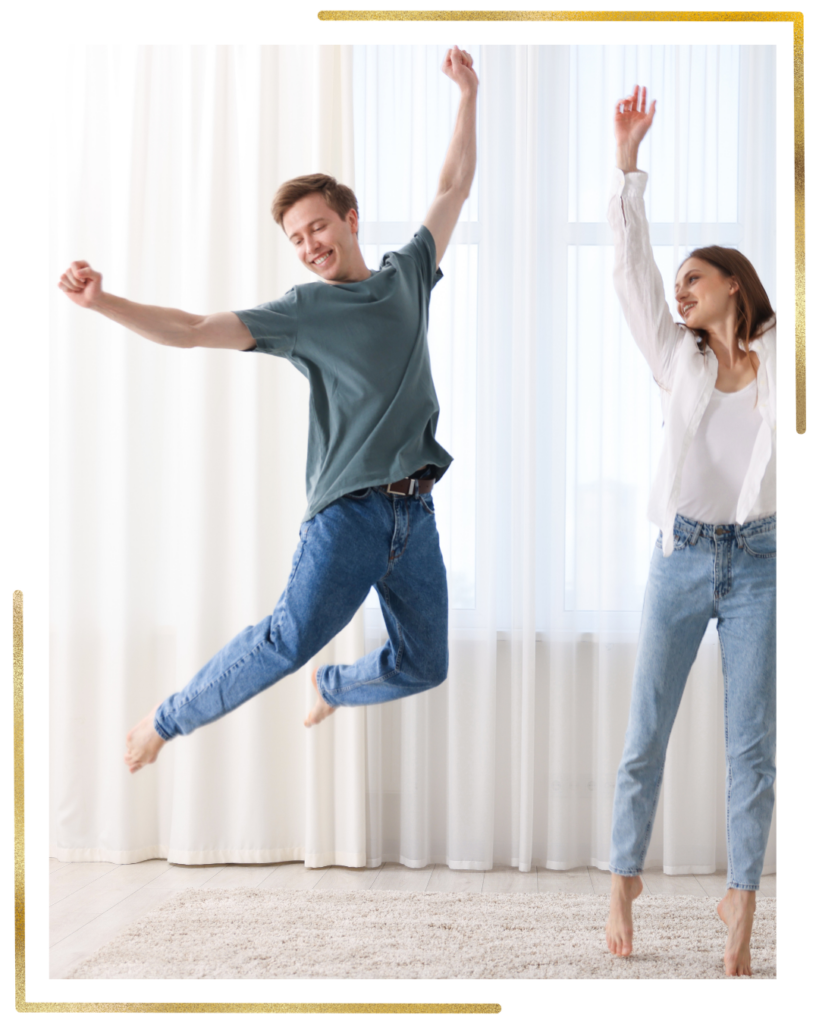 Ouverture de bal en slow chorégraphié simple à Fronsac, sous le regard des invités.